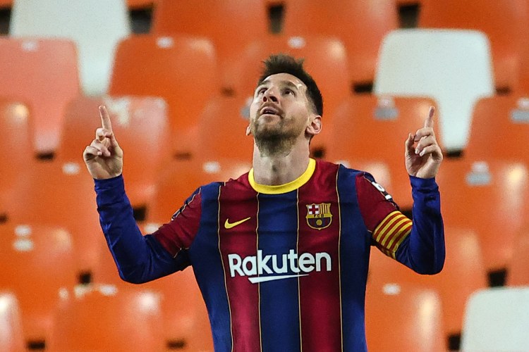 Messi não tem elo contratual com os catalães no momento