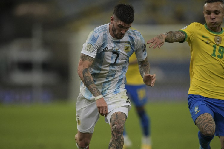 O jogador fez parte da equipe campeã da Copa América