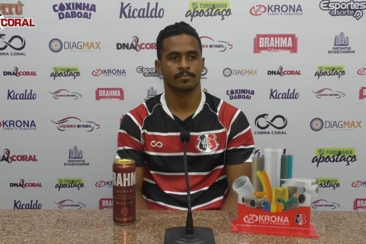 Tarcísio é o 38º jogador anunciado pelo Santa Cruz na temporada