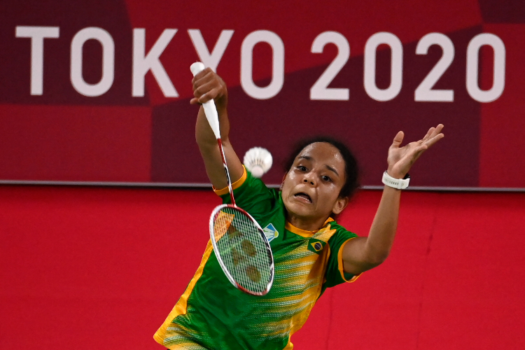 A fluminense se despediu do torneio feminino de badminton