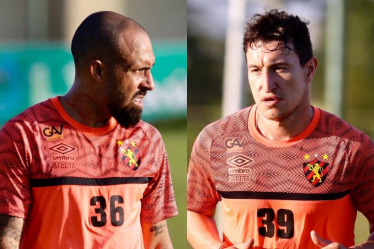 Vander Vieira (E) e Nicolás Aguirre (D) estão regularizados.