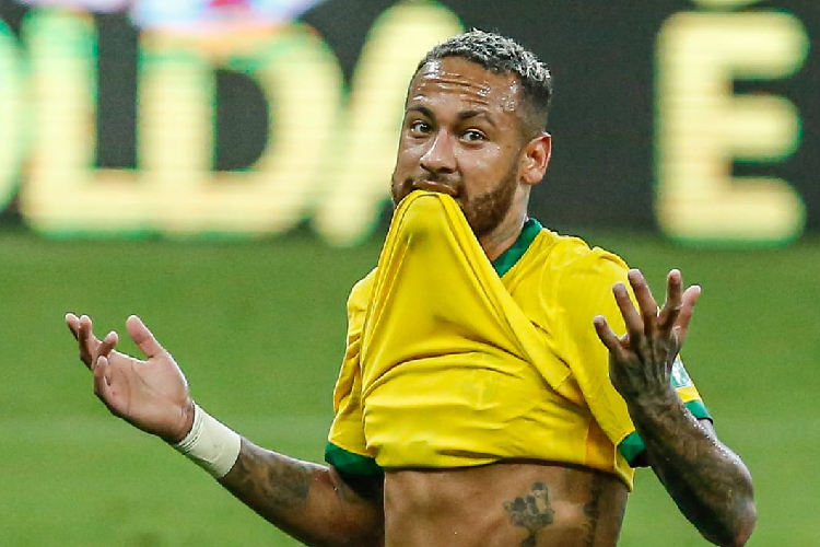 Aos 29 anos, Neymar é o principal jogador brasileiro