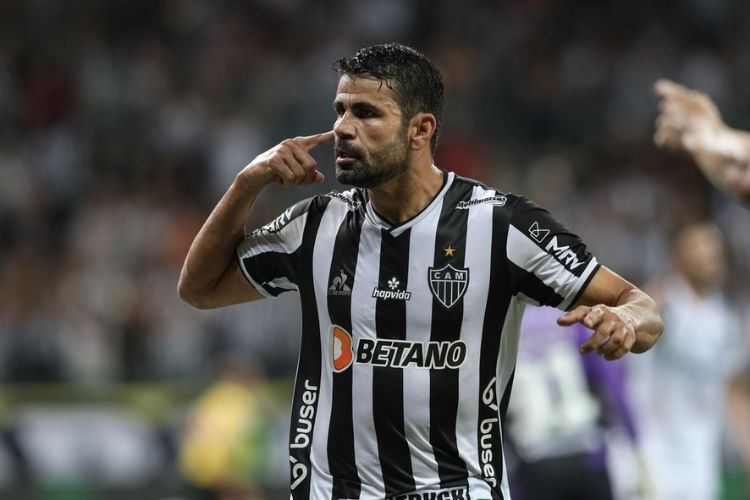 Diego Costa se despediu do Atlético-MG nas redes sociais