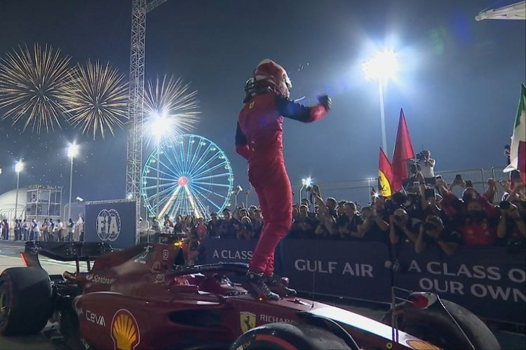 Charles Leclerc levou a melhor na disputa contra o rival Max Verstappen