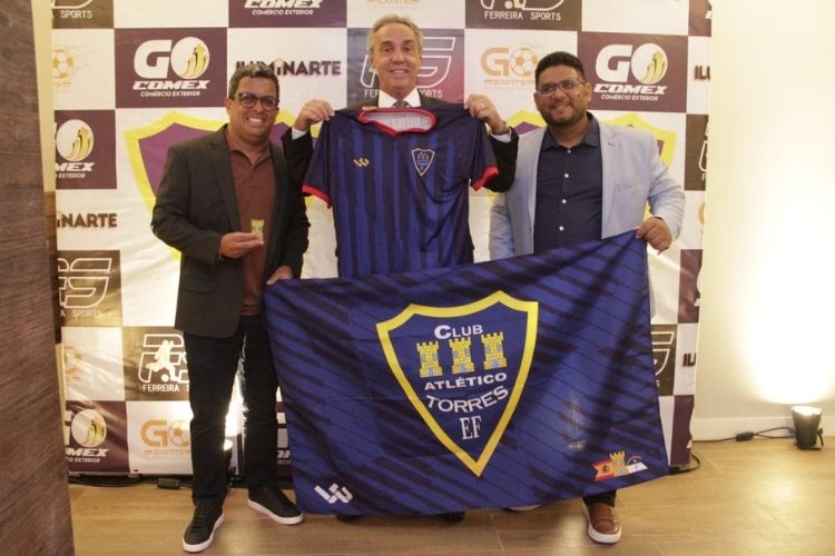 Presidente da FPF esteve presente no evento de lançamento oficial