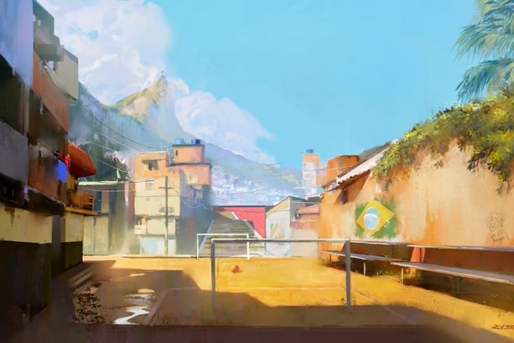 IEM usou arte em homenagem ao antigo mapa cs_rio