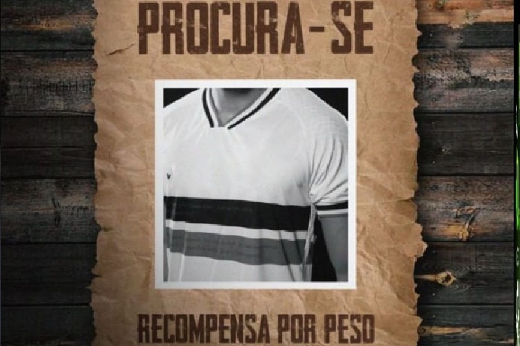 Publicação de Laércio nas redes sociais, provocando a Cobra