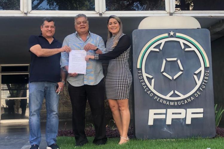 Alexandre Mirinda e Evandro Carvalho travam uma elei&ccedil;&atilde;o ferrenha na FPF/Divulga&ccedil;&atilde;o