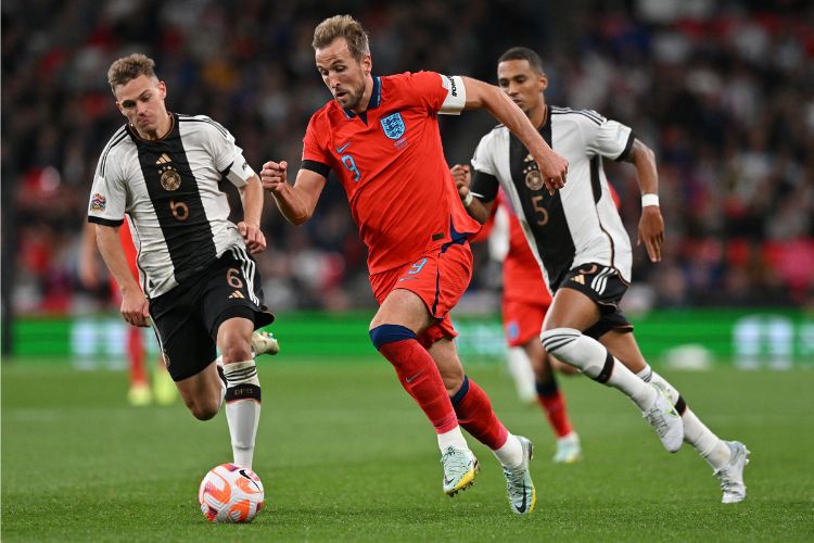 Harry Kane marcou o último gol dos ingleses no jogo