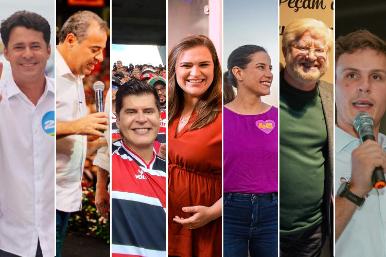 A maioria dos candidatos torcem para o Sport