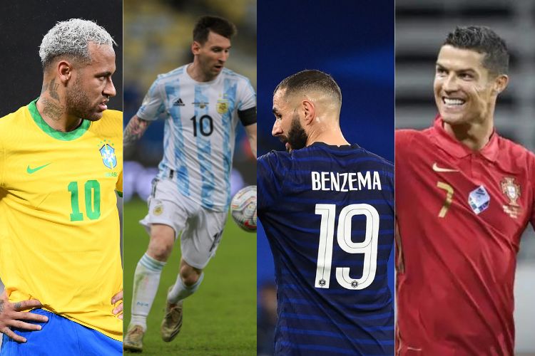 A constelação de estrelas para a Copa do Mundo