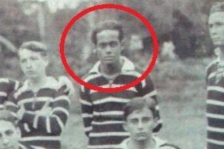 Lacraia na primeiro registro de imagem oficial do clube, em 1914