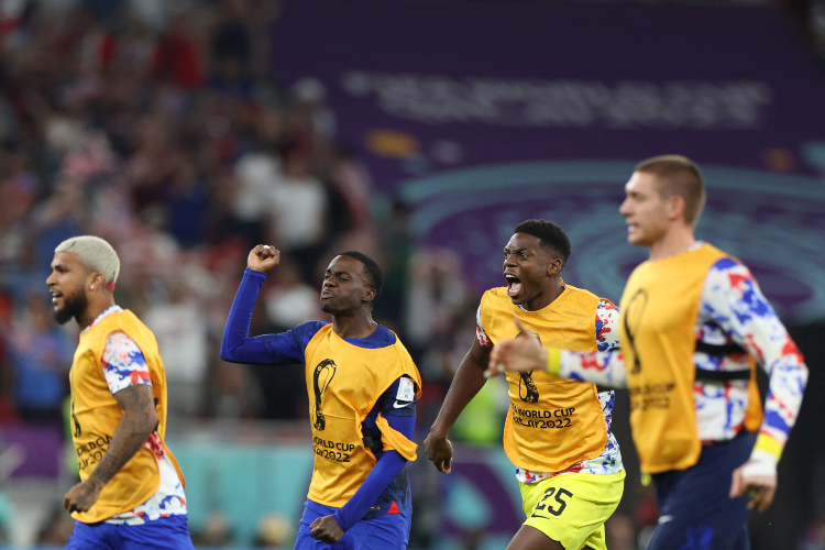 Os americanos venceram o confronto com o Irã e irão enfrentar a Holanda ans oitavas de final