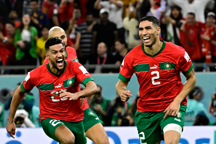 Marrocos fez história e se classificou para as quartas de final da Copa após eliminar a Espanha