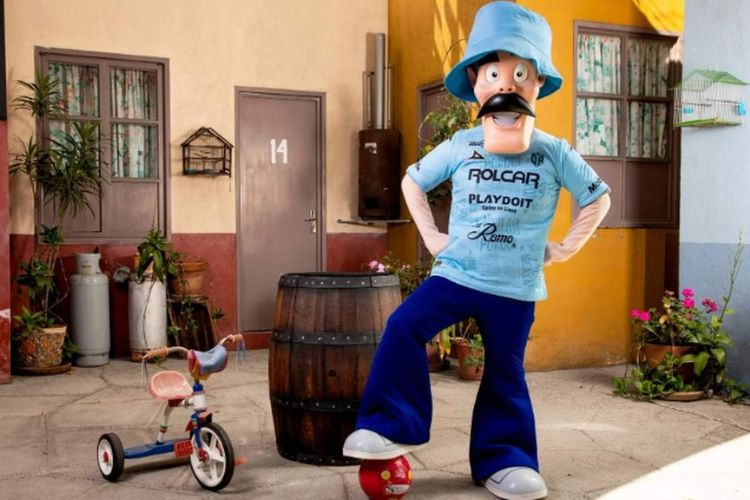 O personagem, interpretado por Ramón Valdés, sempre apoiou o clube