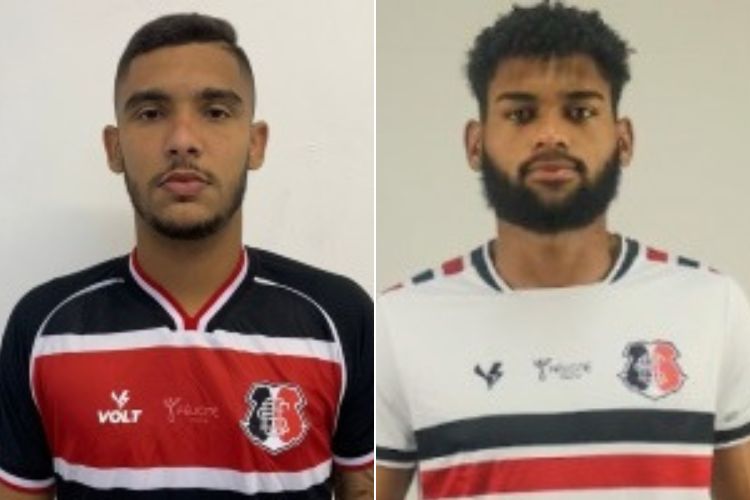 Gabriel Yanno (E) e Luiz Paim (D) foram regularizados nesta sexta-feira