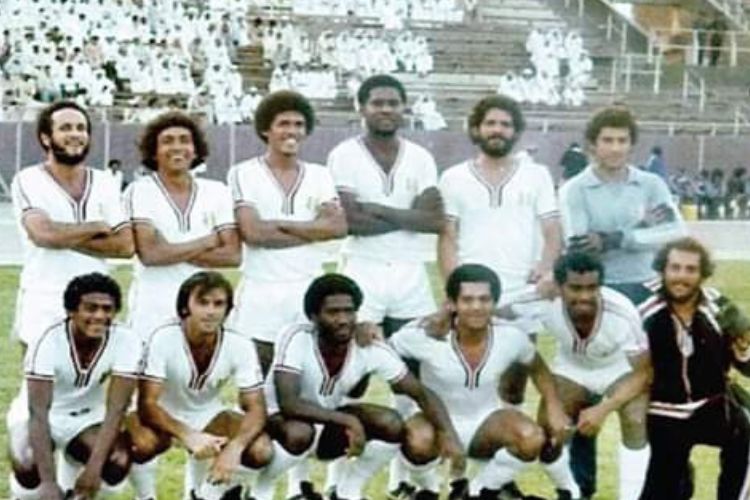 Santa Cruz realizou dez partidas no Golfo Pérsico, em 1979