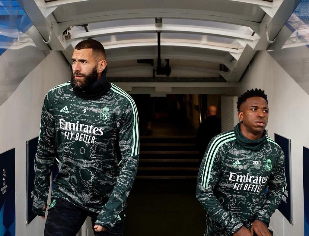 Benzema está confirmado no ataque do Real ao lado de Vinícius Junior