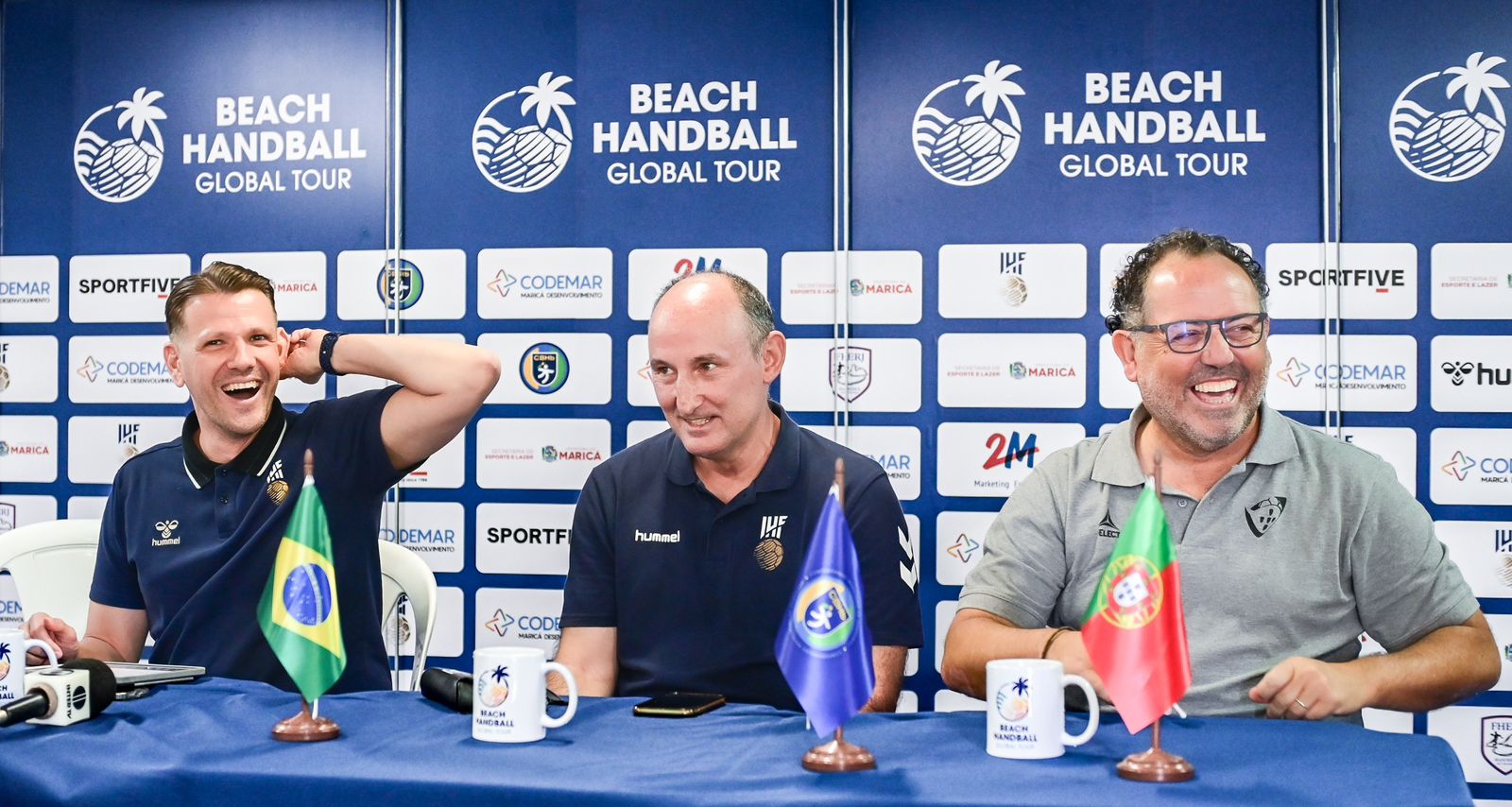 O handebol de praia em Paris será exibido ao público durante três dias