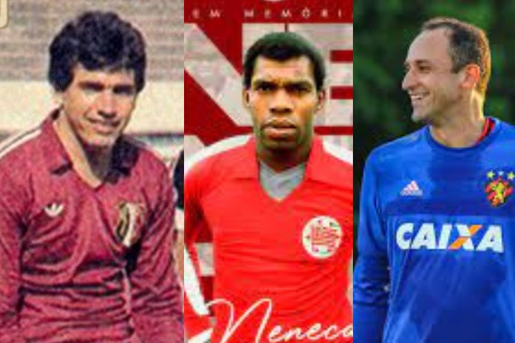Os lendários goleiros do Trio de Ferro da capital