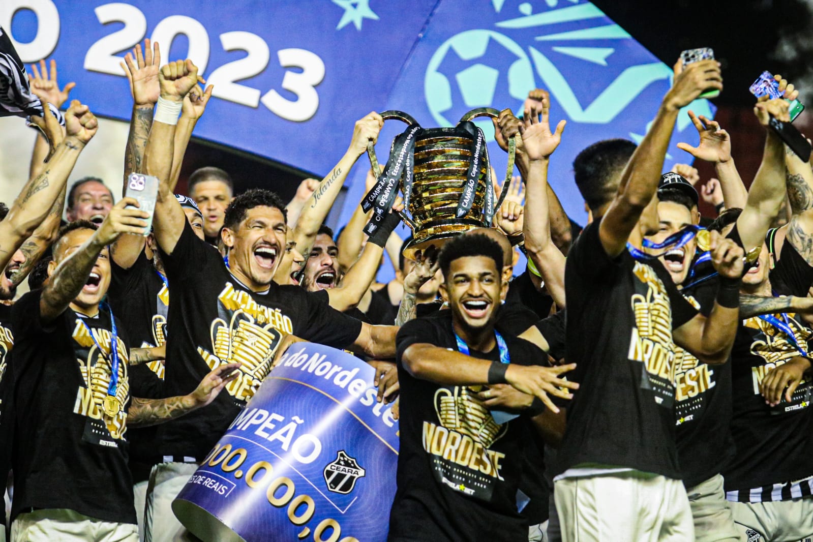 Sandy James/DP/Cear&aacute; conquistou seu terceiro t&iacute;tulo da Copa do Nordeste em oito anos
