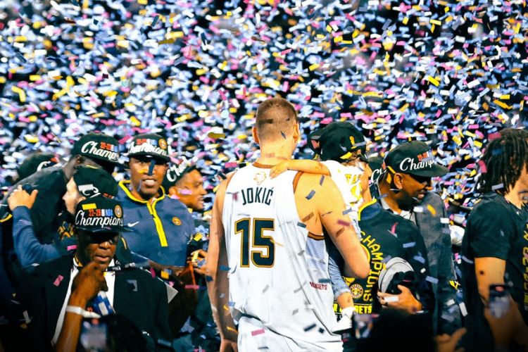 Jokic foi o grande destaque da campanha história do Denver