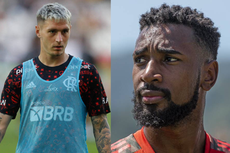 Com um soco, Gerson teria quebrado o nariz do lateral direito uruguaio, Varela/Flamengo/Divulgação