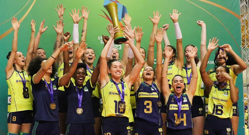 Seleção Brasileira segue com sua hegemonia de 23 títulos na competição