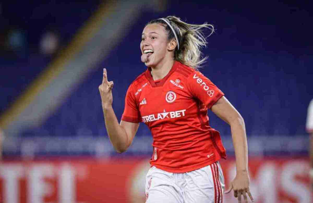 Priscila do Internacional é a atual artilheira da Libertadores, com seis gols