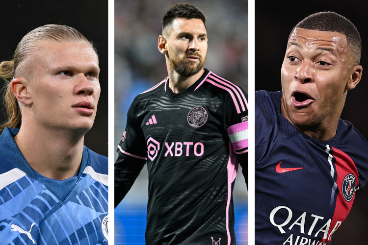 A disputa da bola de ouro de 2023 deverá ficar entre o trio
