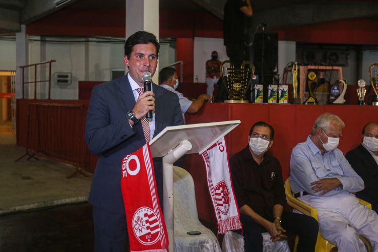 Luiz Filipe Figuerêdo é o atual vice-presidente executivo e das diretorias comercial e de projetos especiais do Náutico