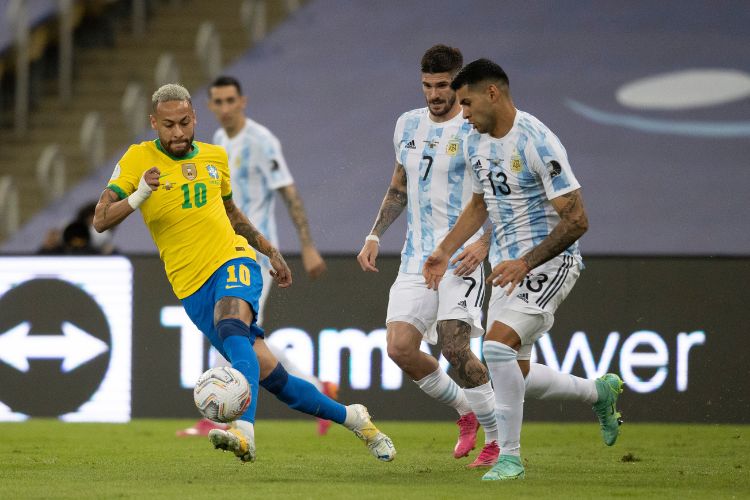 Brasil e Argentina disputaram o último título da Copa América 