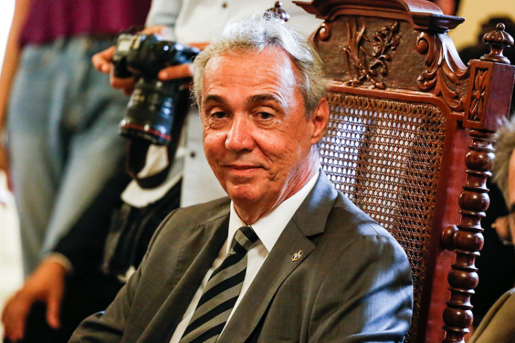 Evandro Carvalho, presidente da FPF