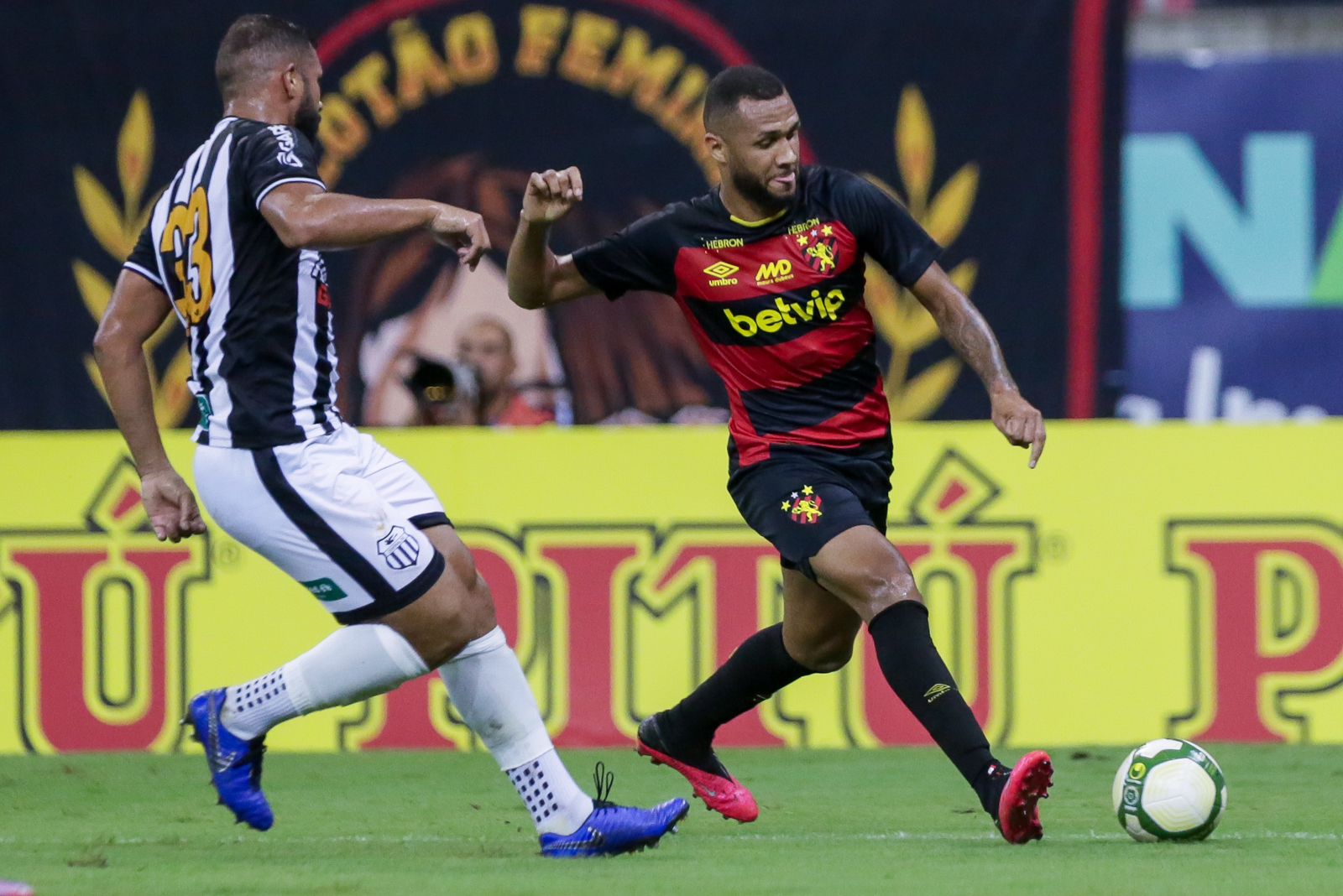 Gustavo Coutinho marcou um dos gols do Sport contra o Central