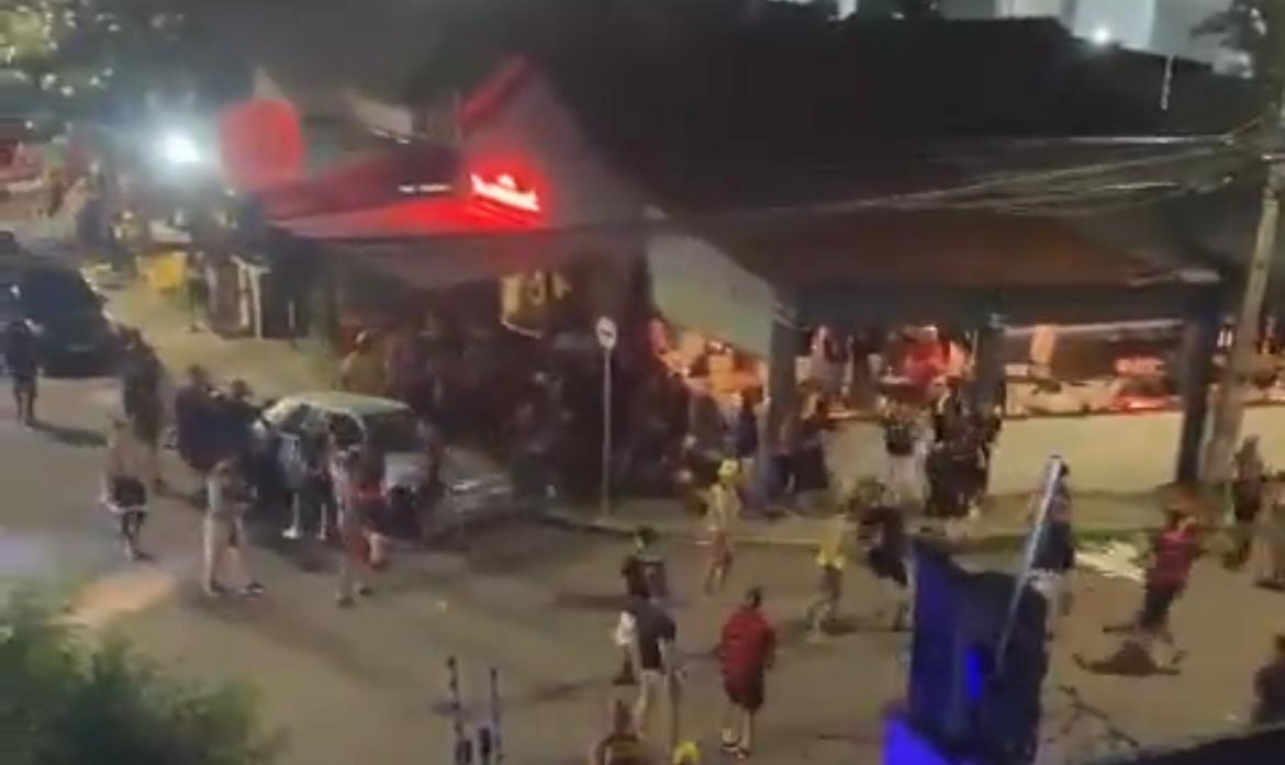 Torcedores do Sport causaram tumulto e correria nas imediações do estádio dos Aflitos