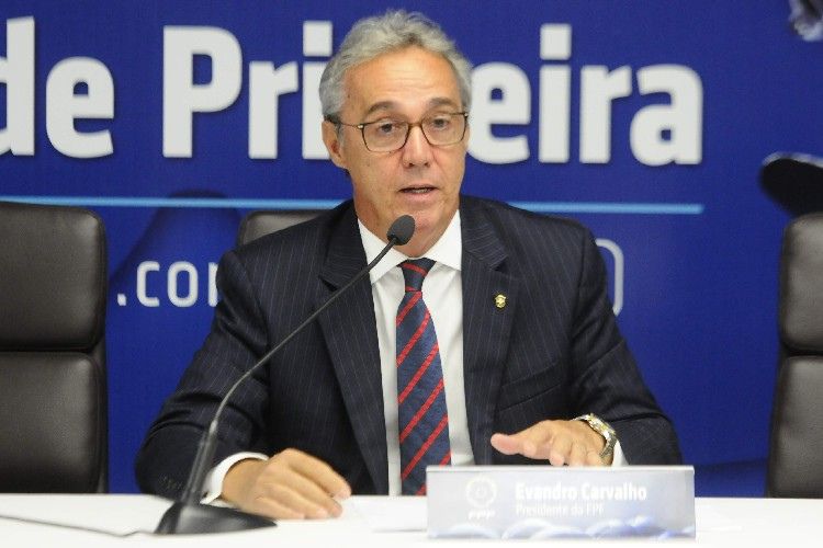 Evandro Carvalho, presidente da Federa&ccedil;&atilde;o Pernambucana de Futebol (FPF)/RAFAEL VIEIRA/DP