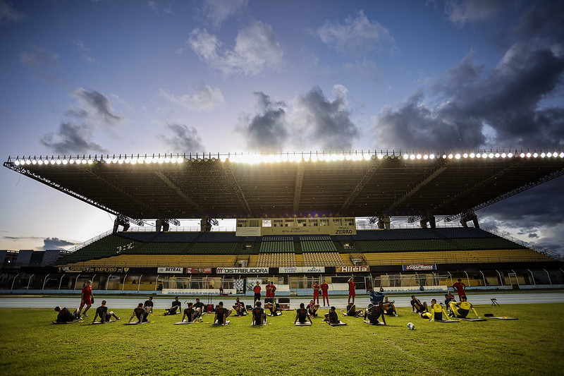 Sport treinou no Zerão na tarde da última terça-feira (27)