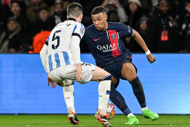 O PSG joga por um empate e pode até perder por um gol de diferença contra a Real Sociedad 