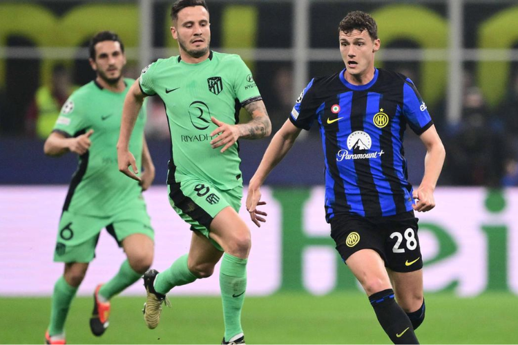 O Inter de Milão venceu o primeiro jogo por 1x0