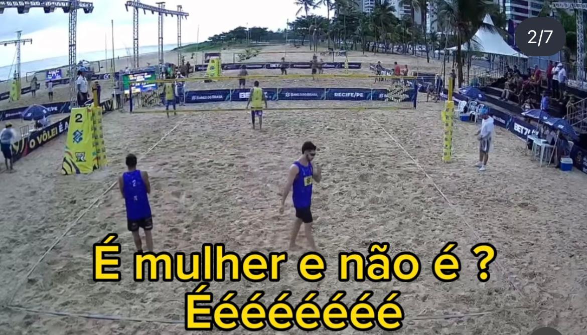 Fato condenável aconteceu na arena armada na Praia do Pina, na Zona Sul do Recife