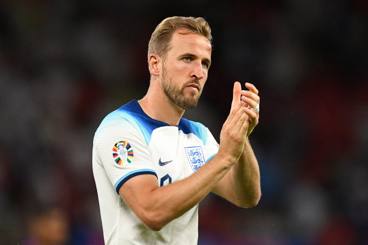 O atacante Harry Kane sofreu uma les&atilde;o no tornozelo esquerdo, na vit&oacute;ria do Bayern de Munique contra o Darmstadt/OLI SCARFF/AFP