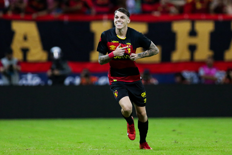 Chrystian Barletta é uma das esperanças de gol pelo Sport conta a Juazeirense