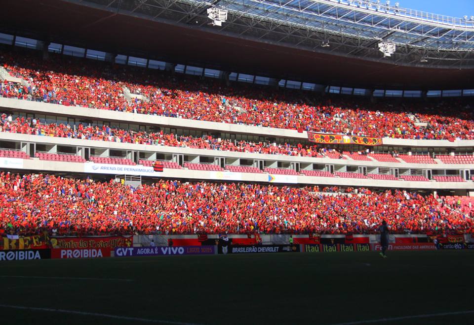 Torcida do Sport está liberada para ir à Arena de Pernambuco