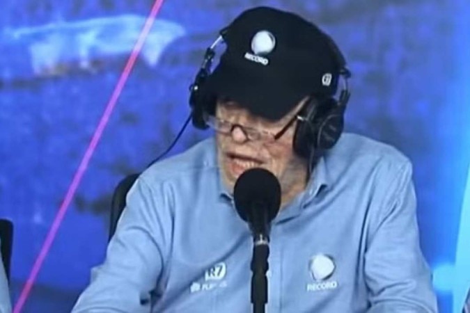 Locutor tem 89 anos de idade e participava de uma transmissão on-line da Record