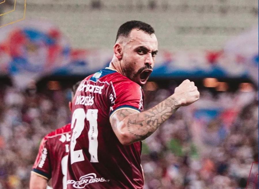 Moisés fez um dos gols do Fortaleza contra o Altos