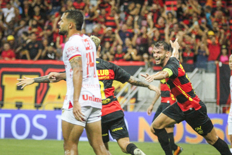 Rafael Thyere marcou gols em três dos últimos quatro jogos do Sport em que começou como titular