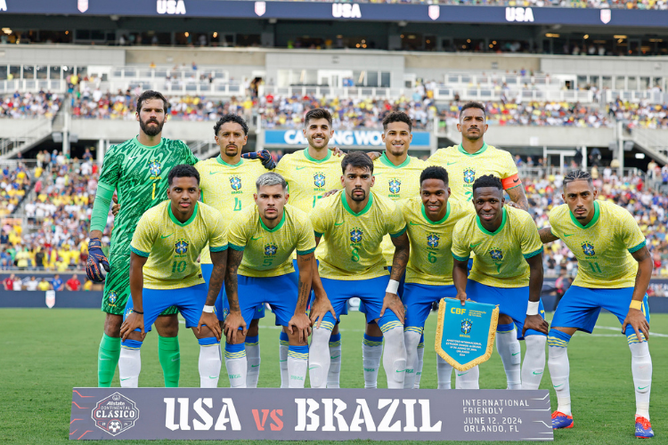 Brasil empata com os EUA em último amistoso antes da Copa América/Rafael Ribeiro/CBF