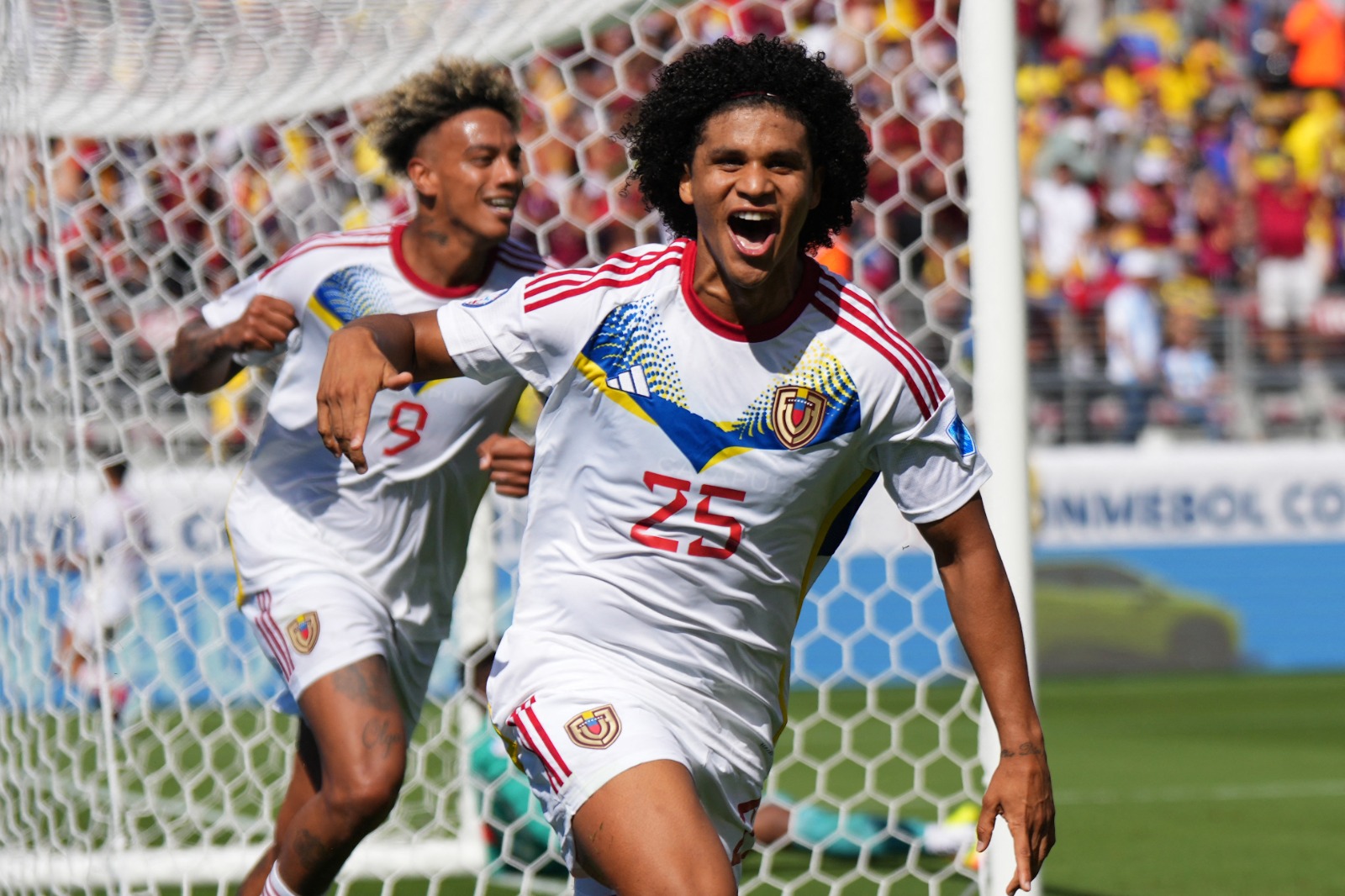 Venezuela virou o jogo no segundo tempo