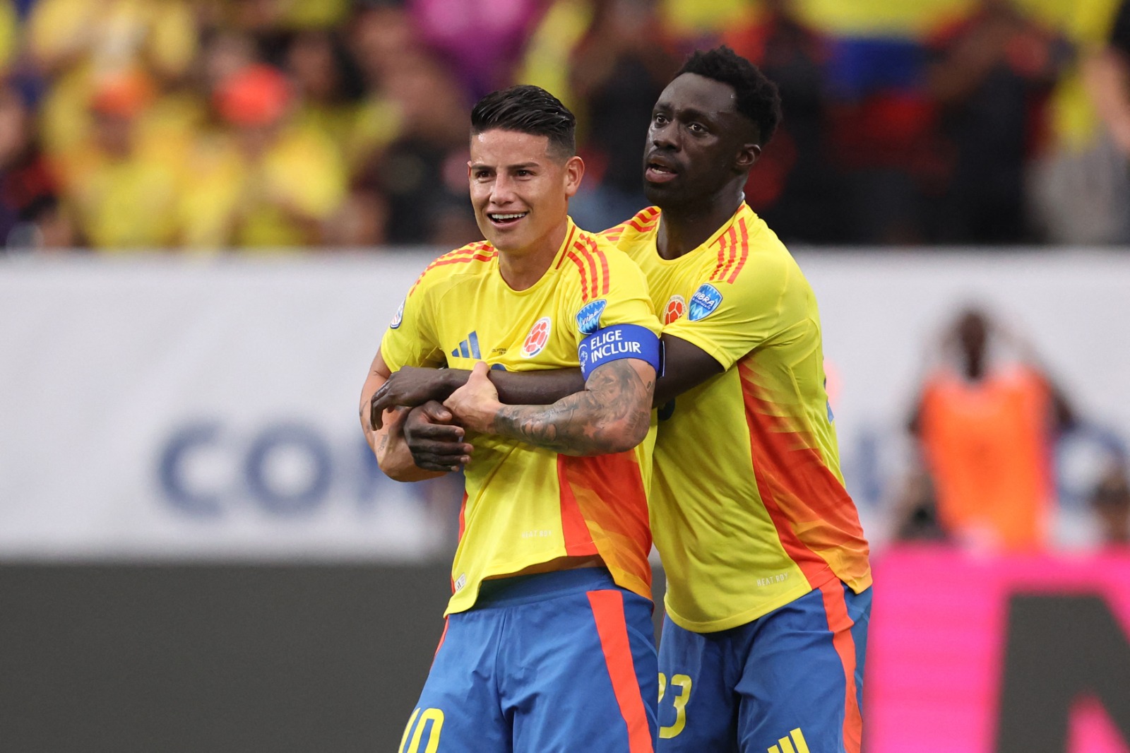 James Rodríguez fez outra boa apresentação