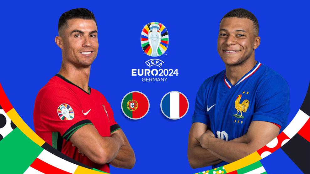Mbappé enfrenta seu ídolo, Cristiano Ronaldo, em confronto das quartas de final da Eurocopa 2024.